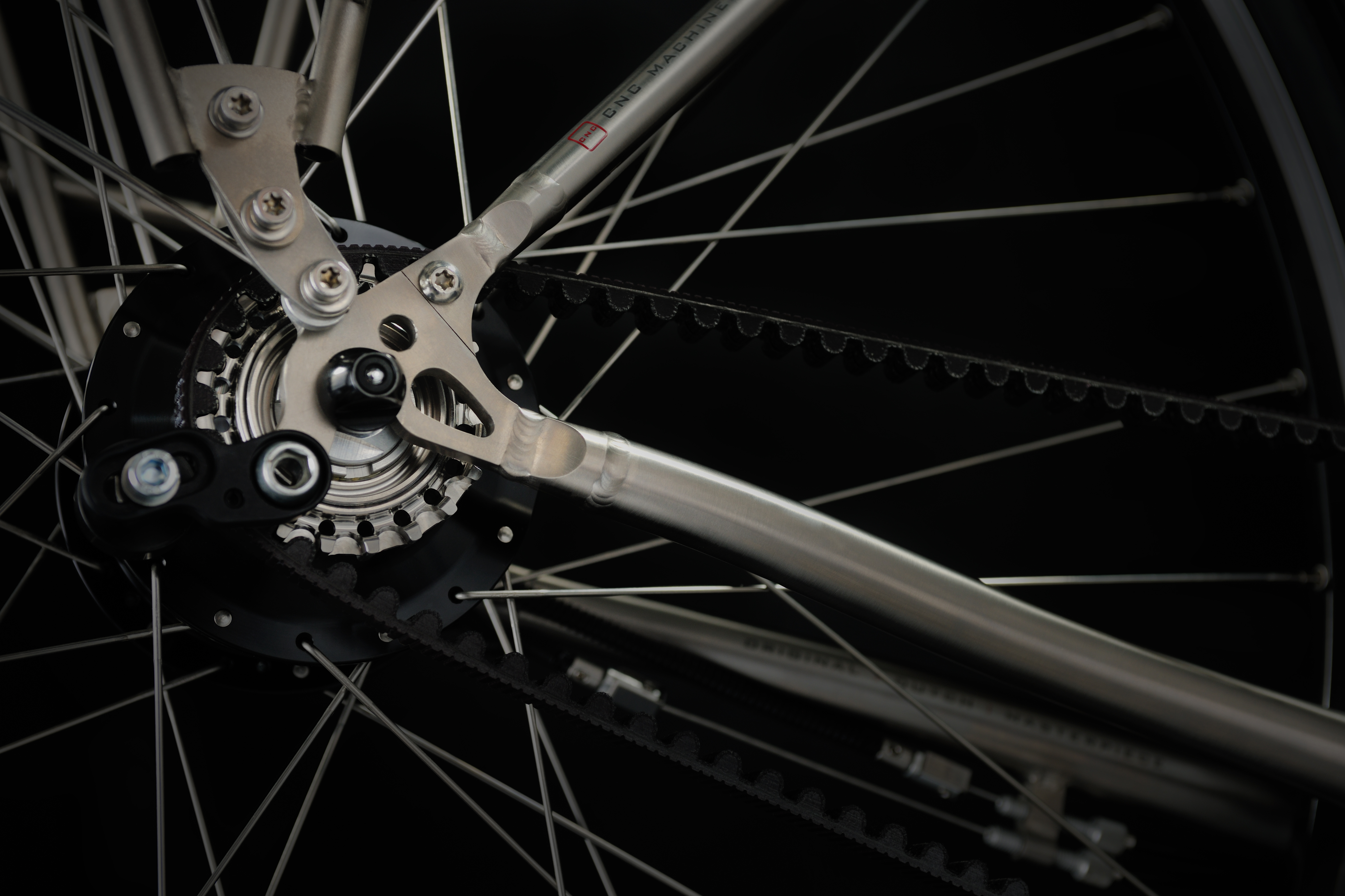 Yukon Rohloff stylish titanium touring bike Van Nicholas